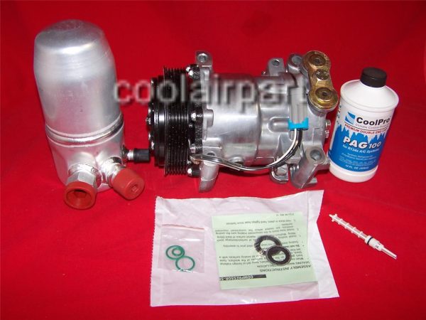 1996 - 2007 New AC Compressor Free KIT Blazer Kodiak S10 Pickup GMC Van Jimmy Sonoma Topkick  Hombre Bravada 15-20145 15-20420 15-21586 15-21729 251281 274083